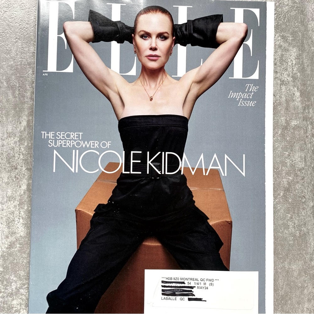 Elle Magazine Nicole Kidman